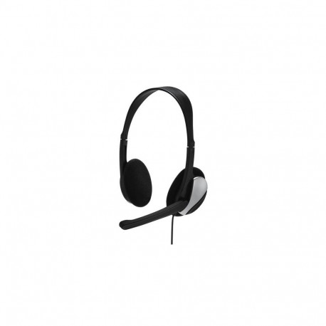 Hama Essential HS 200 Headset Wired Head-band Calls/Music Black, Silver