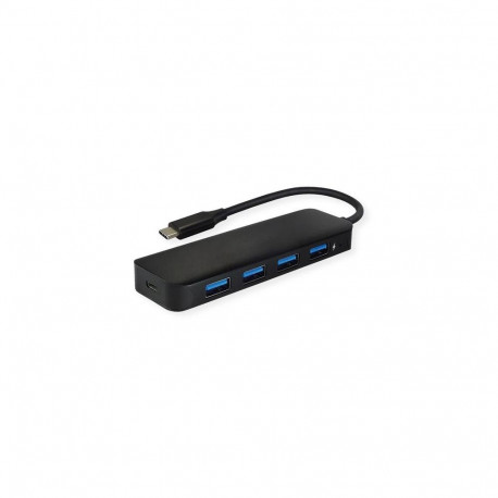 VALUE 14.99.5039 interface hub USB 3.2 Gen 1 (3.1 Gen 1) Type-C 5000 Mbit/s Black