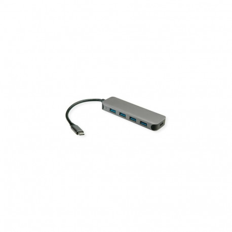VALUE 14.99.5038 interface hub USB 3.2 Gen 1 (3.1 Gen 1) Type-C 5000 Mbit/s Grey