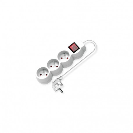 VALUE 19.99.0960 power extension 1.5 m 3 AC outlet(s) Indoor White