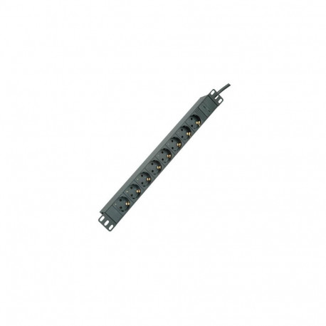 ROLINE 19.07.1623 power extension 2 m 8 AC outlet(s) Indoor Black