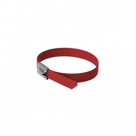 DeLOCK 18783 cable tie Steel Red 10 pc(s)