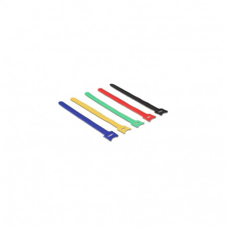 DeLOCK 18635 cable tie Nylon Black, Blue, Green, Red, Yellow 10 pc(s)