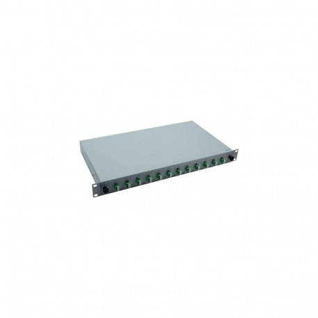 Helos 375552 rack cabinet 1U Grey