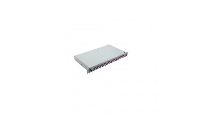 Helos 375560 rack cabinet 1U Grey