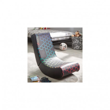 X Rocker Neo Hex Edition Console gaming chair Upholstered padded seat Black