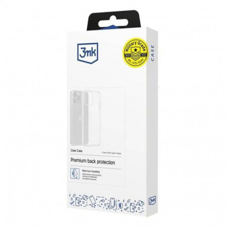 3MK Clear Case mobile phone case 17 cm (6.7") Cover Transparent