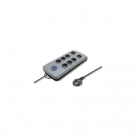 Qoltec 50162 surge protector Grey 8 AC outlet(s) 230 V 2.5 m