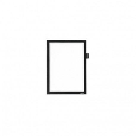Durable 498901 magnetic frame A4 Black