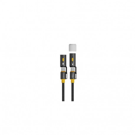 4smarts 3in1 USB-C Cable Set Explorer 240W 1.5m black