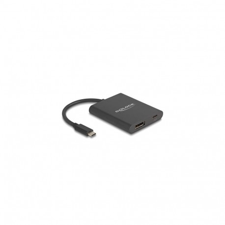 DeLOCK USB Type-C Adapter to DisplayPort (DP Alt Mode) 8K with HDR and Power Delivery 60 W