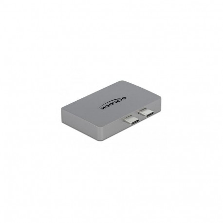 DeLOCK Dual HDMI Adapter with 4K 60 Hz and PD 3.0 for MacBook