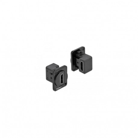 DeLOCK D-Type Module HDMI-A 90° angled female to female