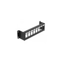 DeLOCK Keystone Mounting Panel 8 Port surface mount