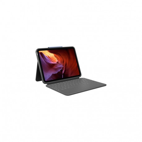 Logitech Rugged Folio QWERTY US International Smart Connector Graphite