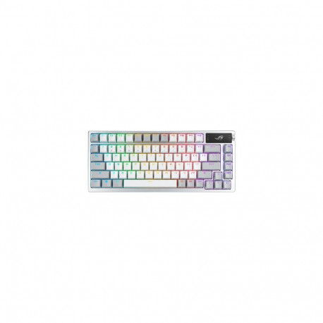 ASUS ROG Azoth keyboard Gaming USB + RF Wireless + Bluetooth White