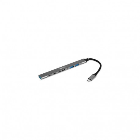 BakkerElkhuizen USB-C Hub 7-in-1 (3A+4C)