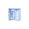 Zalman D50 Dual-Chamber Panoramic View Computer Case Mid. Tower White