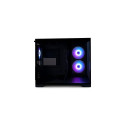 Zalman D30 Dual-Chamber Panoramic View Computer Case Mini Tower Black