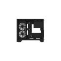 Zalman D30 Dual-Chamber Panoramic View Computer Case Mini Tower Black