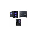 Zalman D30 Dual-Chamber Panoramic View Computer Case Mini Tower Black