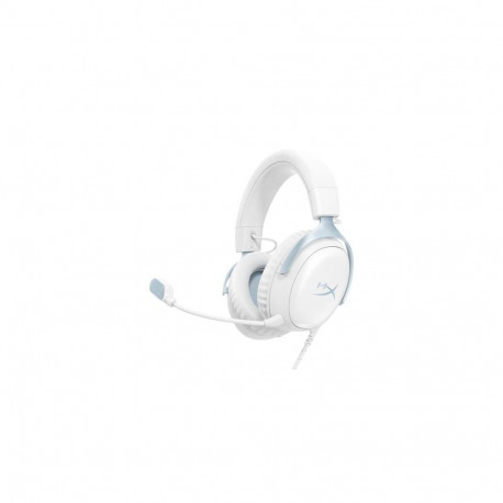 HyperX Cloud III - Gaming Headset (White/Blue)