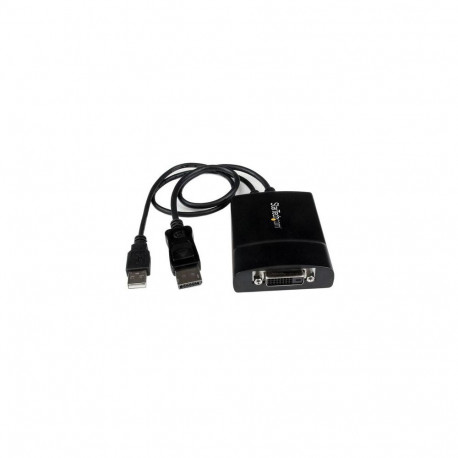 StarTech.com DisplayPort to DVI Dual Link Active Adapter - DisplayPort to DVI-D Adapter Video Conver