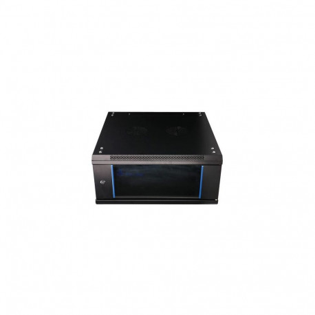 Extralink Rackmount cabinet 4U 600x600 Black wall mounted