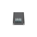 Extralink Front Blank Panel 2U 19" Black