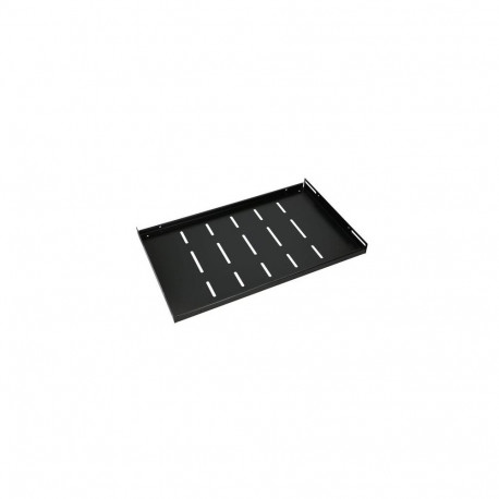 Extralink Shelf 1U 300mm Black 19", for wall cabinets