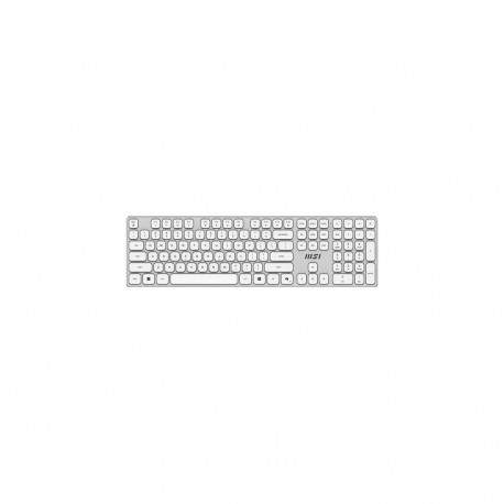 MSI FORGE K210 W COMBO WHITE US keyboard Mouse included Home/Office USB QWERTY US English