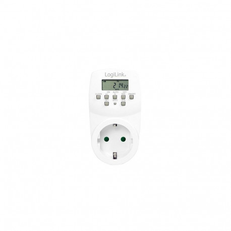 LogiLink ET0007 electrical timer White Daily/Weekly timer