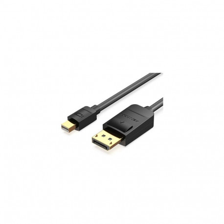 Vention HAGBF video cable adapter 1 m DisplayPort HDMI Black