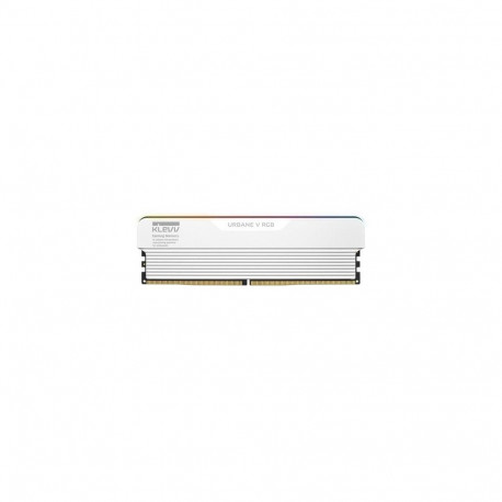 Klevv 32GB (2X16GB) 6000MHz CL28 DDR5 GAMING RAM MODULE 28-36-36-76 1.4V URBANE V RGB WHITE KIT