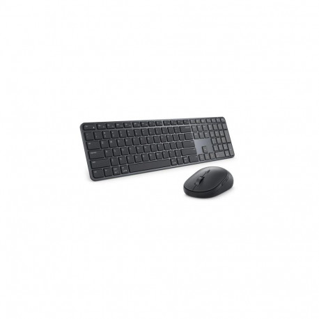 DELL Pro 7 Slim KM726 keyboard Mouse included Home/Office RF Wireless + Bluetooth QWERTZ German Blac