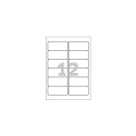 Avery J8177-25 printer label White