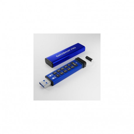 iStorage datAshur PRO 64 GB | Secure Flash Drive | FIPS 140-2 Level 3 Certified| NLNCSA DEP-V Certif