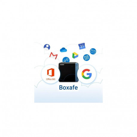 QNAP LS-BOXAFE-GOOGLE-100USER-1Y PC utility software 100 license(s) Backup / Recovery 1 year(s)