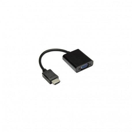 Alcasa HDMI-AD21 video cable adapter 0.3 m HDMI Type A (Standard) VGA (D-Sub) + 3.5mm Black