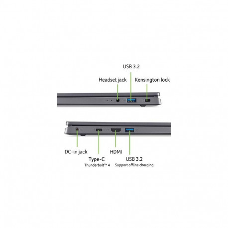 Acer Aspire 17 A17-51M-939D Intel Core 9 270H Laptop 43.9 cm (17.3") Full HD 32 GB LPDDR5x-SDRA
