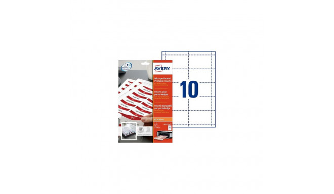 Avery Printable Inserts