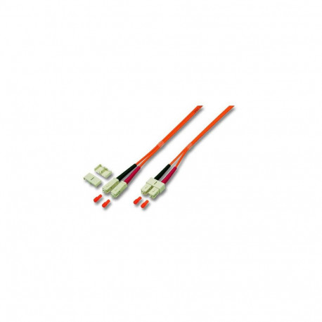 EFB Elektronik SC/SC 50/125µ 10m InfiniBand/fibre optic cable Beige, Black, Orange, Red