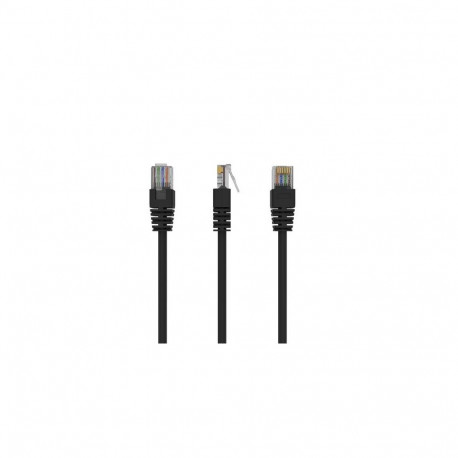 Gembird PP12-3M/BK networking cable Black Cat5e U/UTP (UTP)