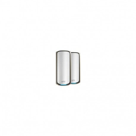 NETGEAR Orbi 970 Series Quad-Band WiFi 7, 2-Pack Quad-band (2.4 GHz / 5 GHz-1 / 5 GHz-2 / 6 GHz) Wi-