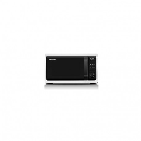 Sharp Home Appliances R-243W microwave White Solo microwave Countertop 20 L 800 W
