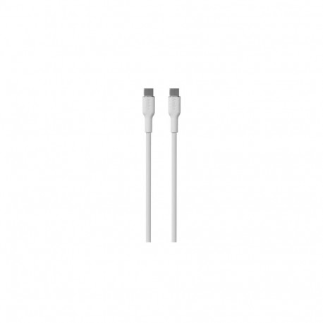 PURO Power and Data Sync SOFT cable from USB-C to USB-C 1,5m