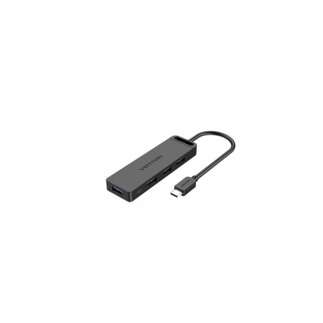 Vention TGKBB interface hub USB 3.2 Gen 1 (3.1 Gen 1) Type-C 5000 Mbit/s Black