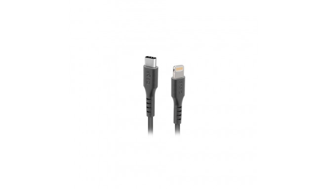 SBS TECABLELIGTC1K lightning cable 1 m Black