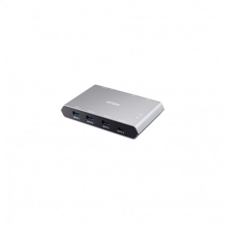 ATEN US3342 - USB-Umschalter für die gemeinsame Nutzung von Peripheriegeräten - 3 x USB 3.2 Gen 2 + 
