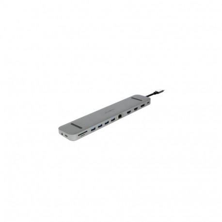 ALLNET PSUC2501 laptop dock/port replicator USB 3.2 Gen 1 (3.1 Gen 1) Type-C Grey